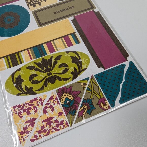 Making Memories Funky Vintage Lot Scrapbooking Junk Journal Ephemera Stickers - Picture 4 of 6